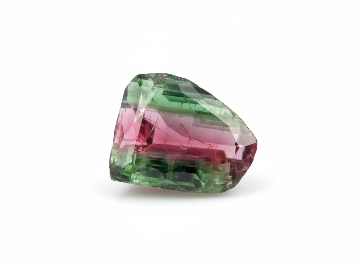 Groen-roze Watermeloen Toermalijn 