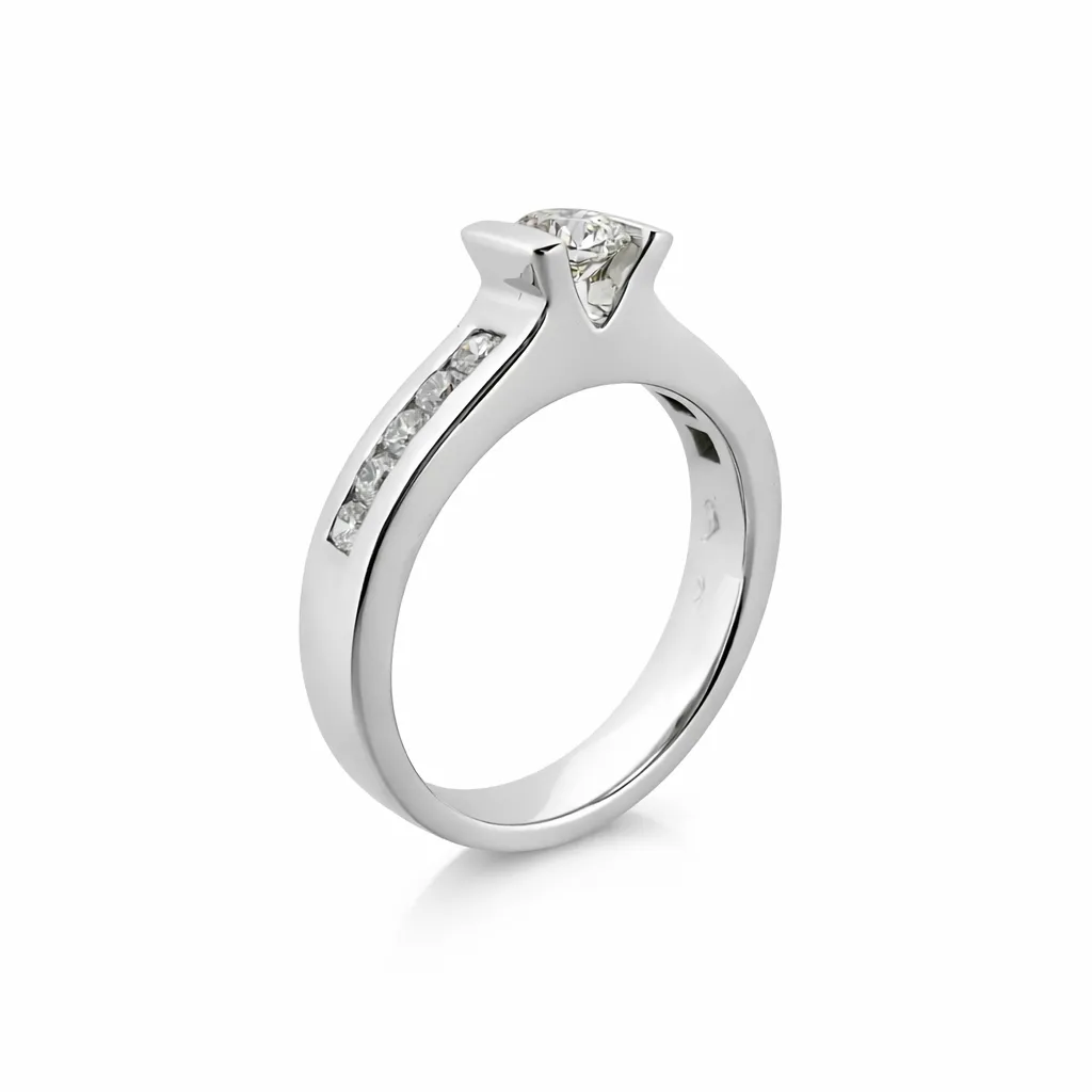 Flanders Ring 84BKL 0,49 GH SI3 White