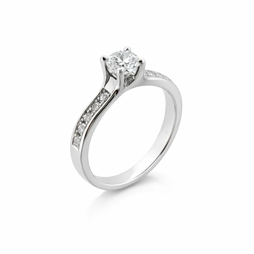 Flanders Ring 87KL 0,56 GH SI3 White