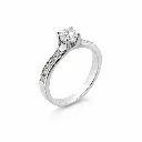 Flanders Ring 87KL 0,56 GH SI3 White