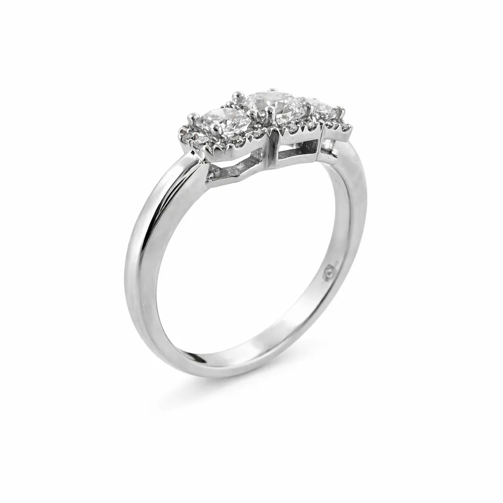 Flanders Ring 229E 0,72 GH SI2 White