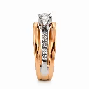 Flanders Ring 130 0,42 GH SI3 Bicolor