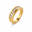 Flanders Ring 16C 0,70 GH SI3 Yellow