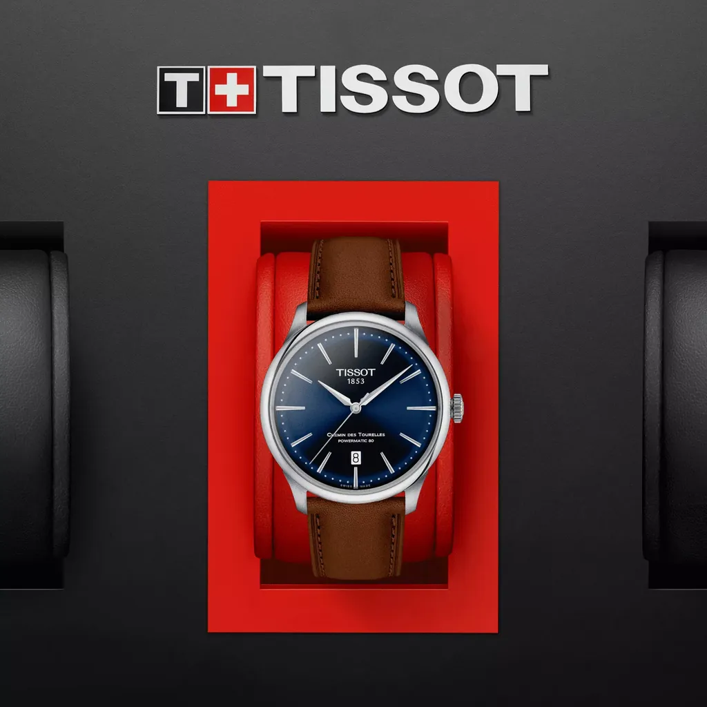 Tissot Chemin des Tourelles Powermatic 80 39 mm - T1398071604100
