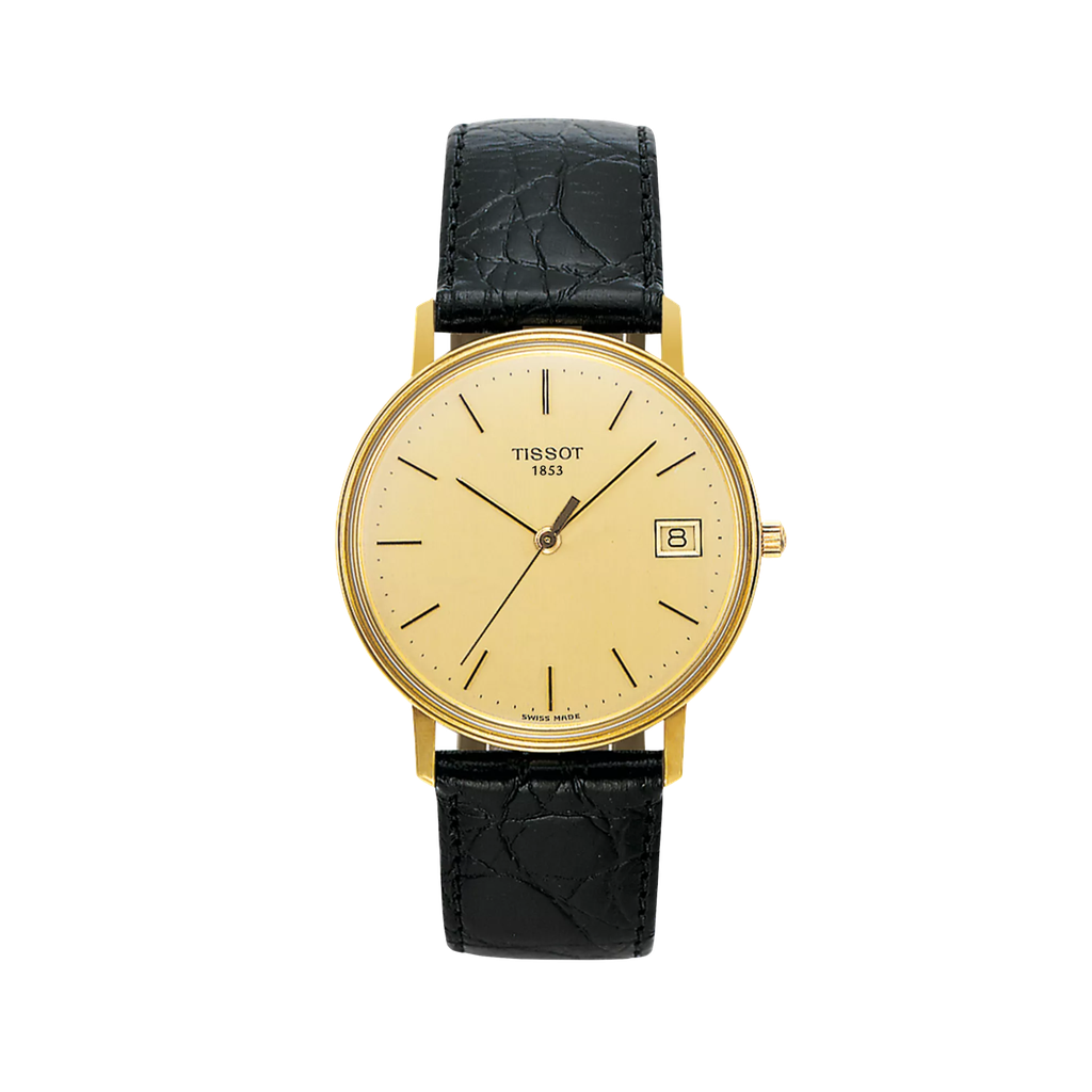 Tissot Goldrun Hesalite 18K Gold
