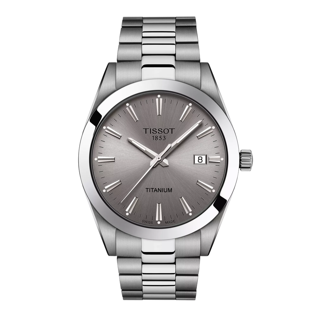 [T1274104408100] Tissot Gentleman Titanium - T1274104408100