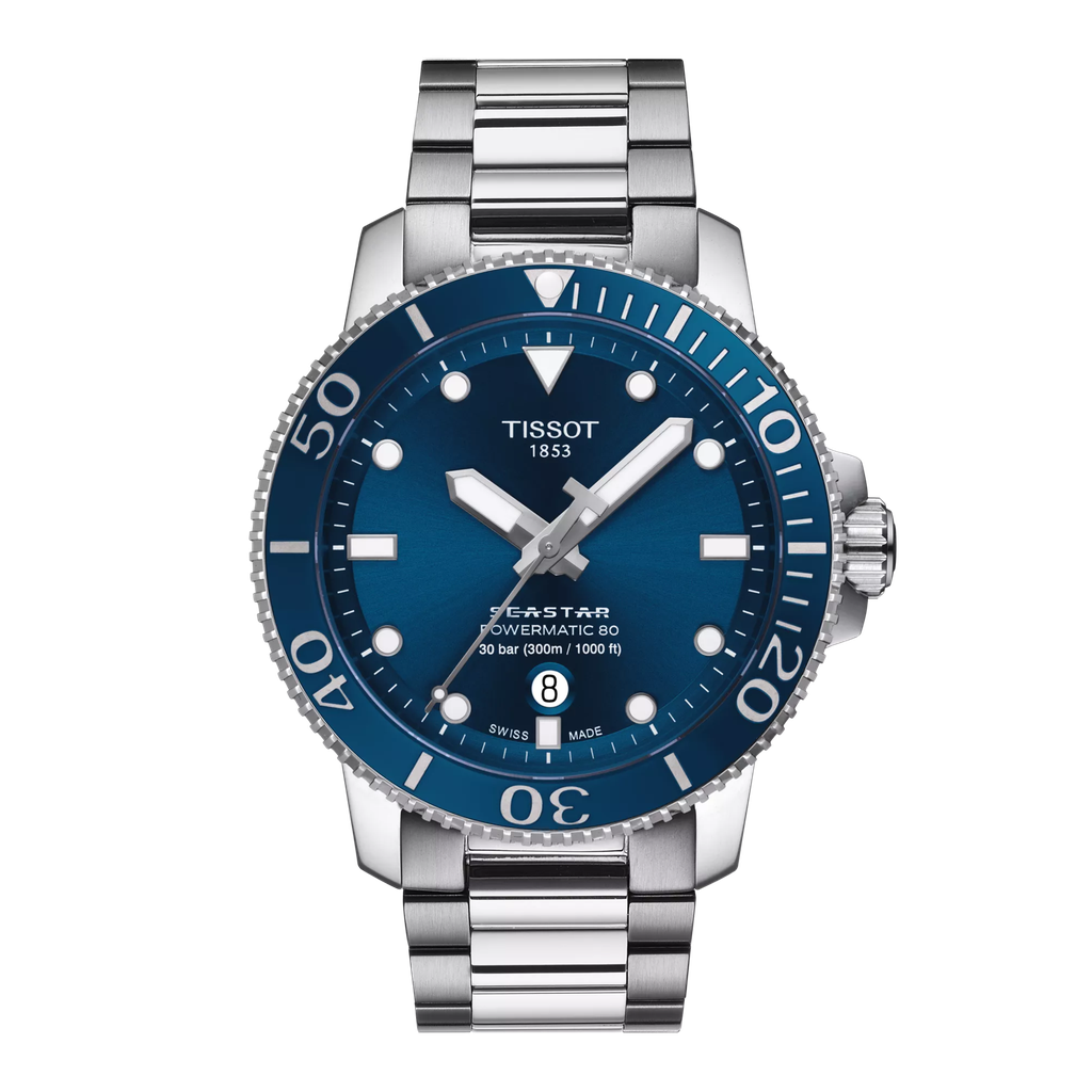 [T1204071104103] Tissot Seastar 1000 Powermatic 80