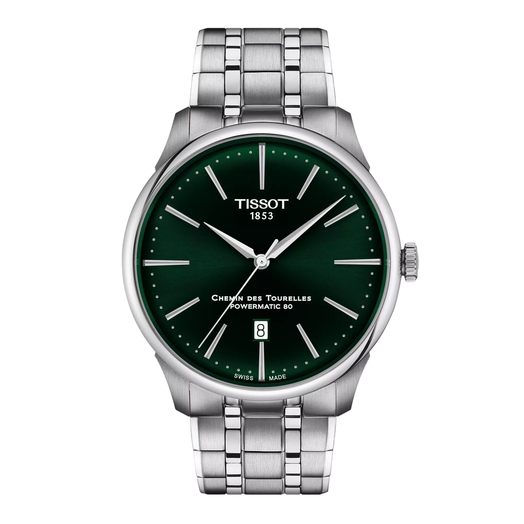 [T1394071109100] Tissot Chemin des Tourelles Powermatic 80 42 mm - T1394071109100