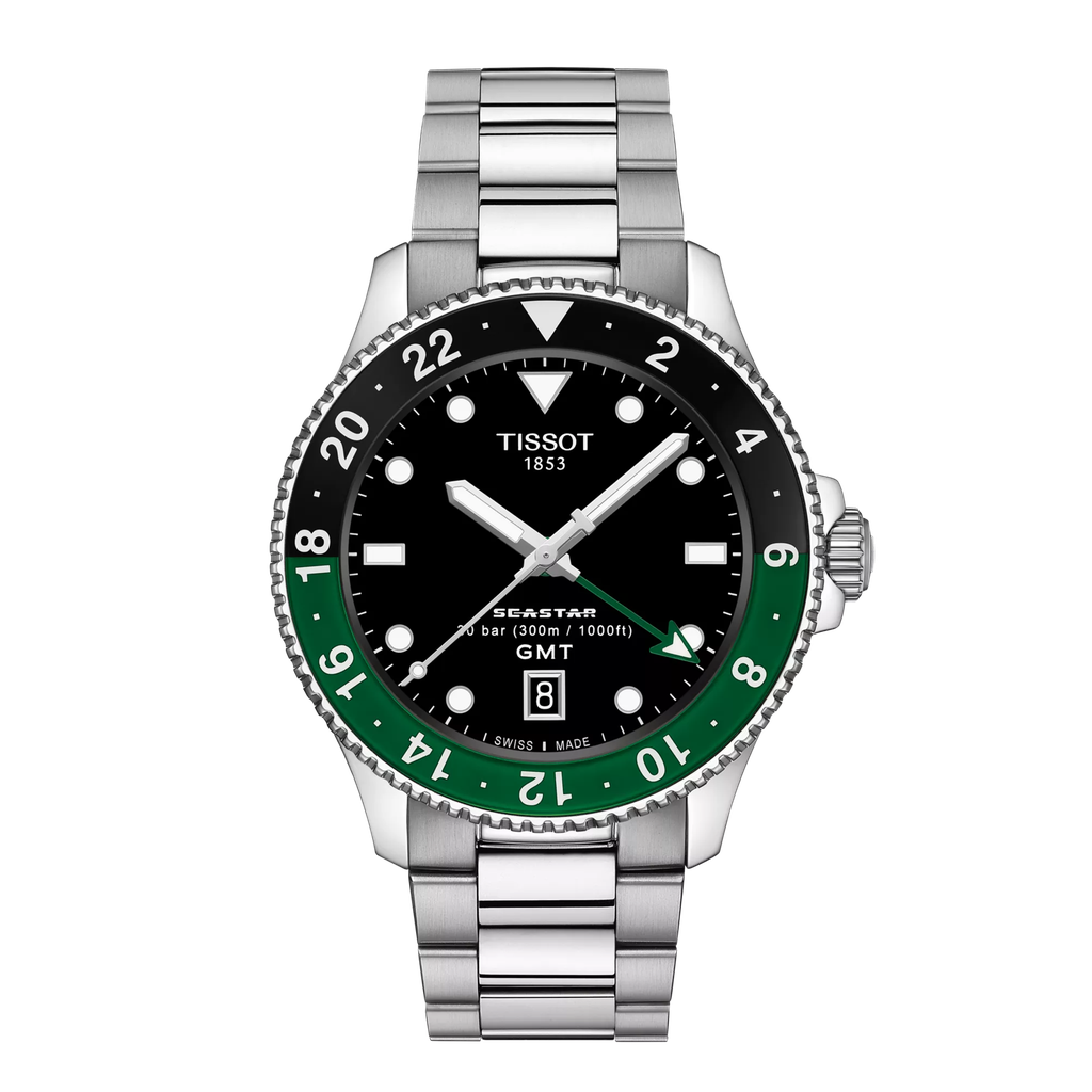 [T1208521105100] Tissot Seastar 1000 Quartz GMT - T1208521105100