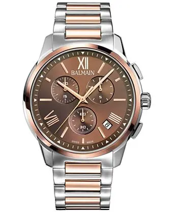 [B53683352] Balmain Downtown Balmain Iconic Chrono Gent B5368.33.52