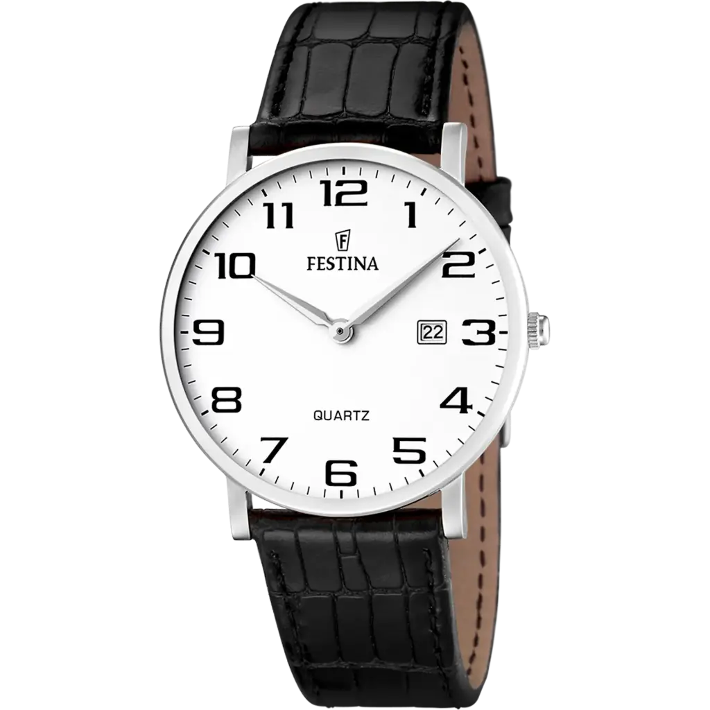 Festina Herenhorloge Wit – Leer - F16476/1