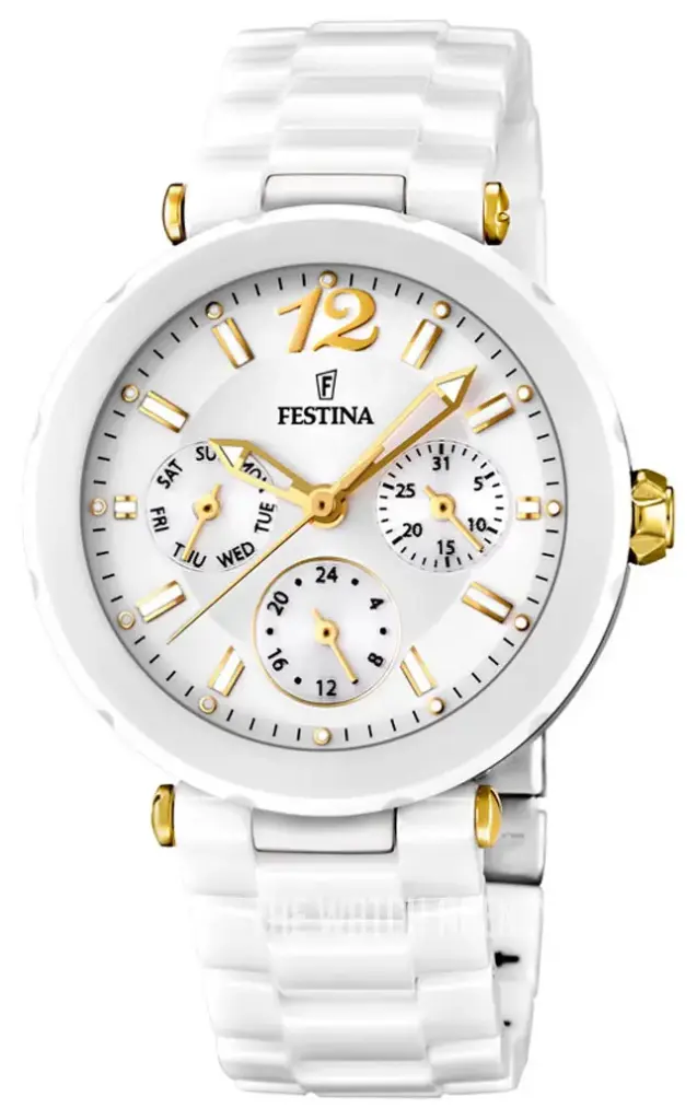 Festina Dameshorloge Wit – Staal - F16641/3