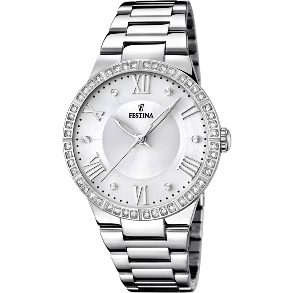 Festina Dameshorloge Wit – Staal - F16719/1