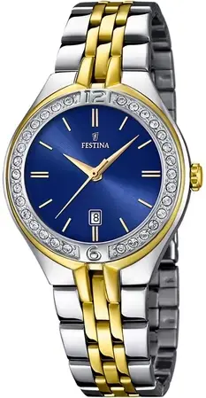 Festina Dameshorloge Blauw – Staal - F16868/3