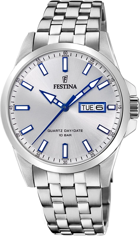 Festina Herenhorloge Zilver – Staal - F20357/1