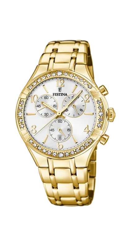 Festina Dameshorloge Zilver – Staal - F20395/1