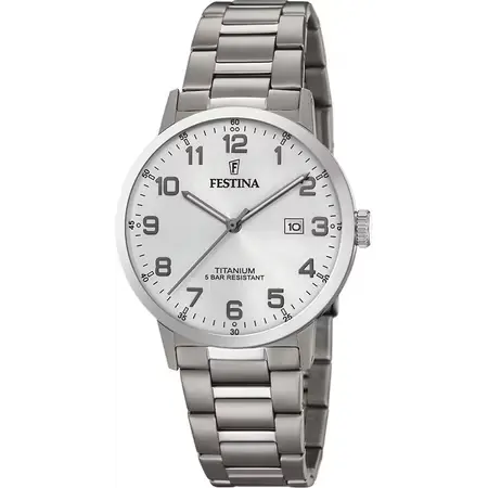 Festina Herenhorloge Zilver – Staal - F20435/1
