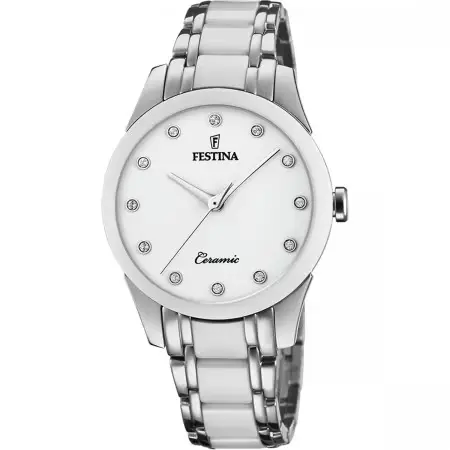 Festina Dameshorloge Wit – Staal - F20499/1