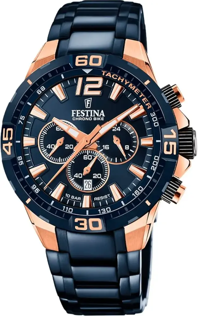 Festina Herenhorloge Blauw – Staal - F20524/1