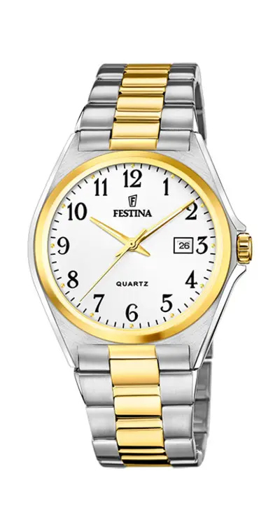 Festina Herenhorloge Wit – Staal - F20554/1