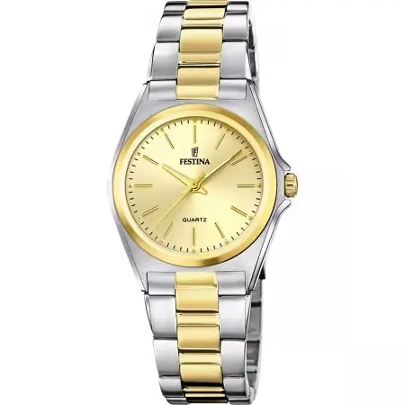 Festina Dameshorloge Champagne – Staal - F20556/3
