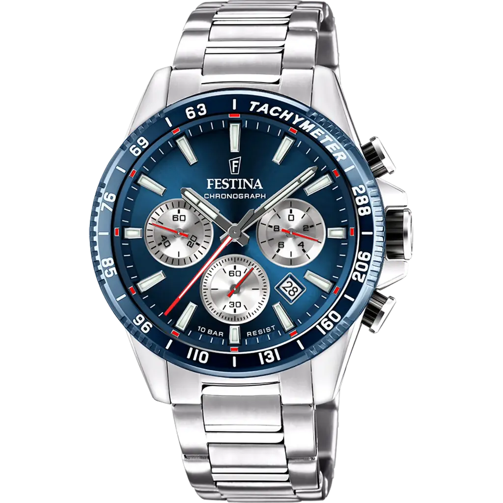 Festina Herenhorloge Blauw – Staal - F20560/2
