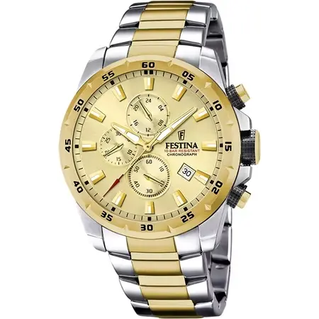 Festina Herenhorloge Champagne – Staal - F20562/1