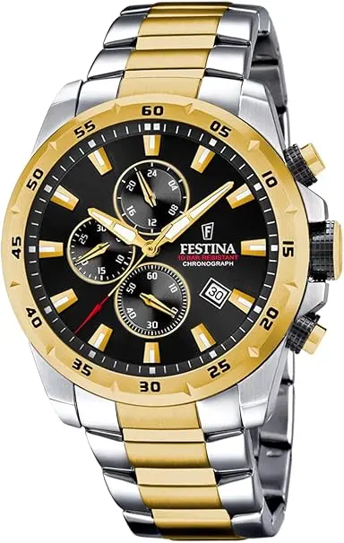 Festina Herenhorloge Zwart – Staal - F20562/4