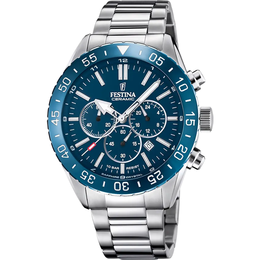 Festina Herenhorloge Blauw – Staal - F20575/2