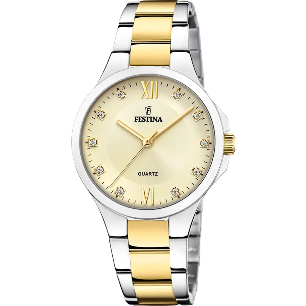 Festina Dameshorloge Champagne – Staal - F20618/1