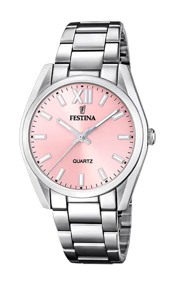 Festina Dameshorloge Roze – Staal - F20622/2
