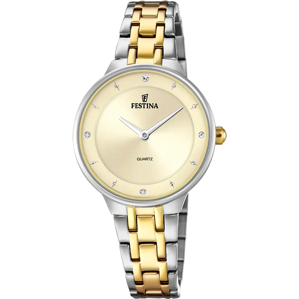 Festina Dameshorloge Champagne – Staal - F20625/2