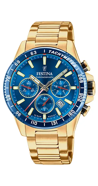 Festina Herenhorloge Blauw – Staal - F20634/3