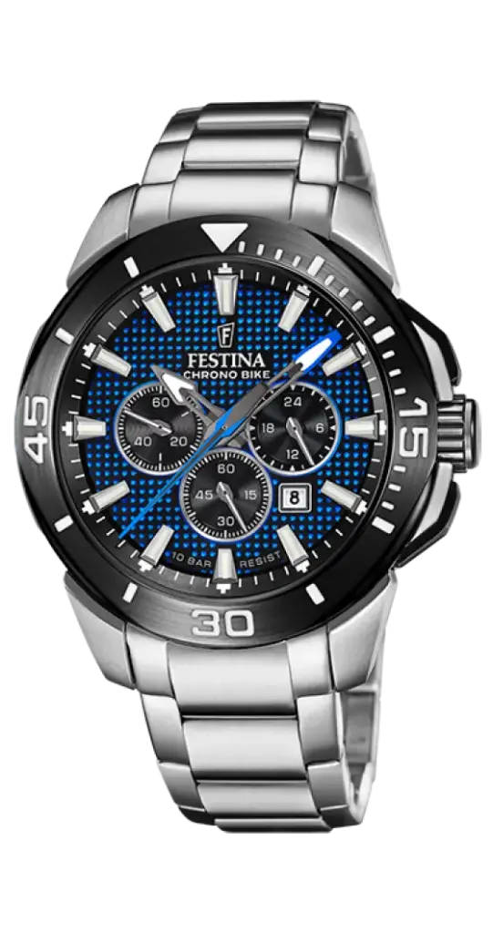 Festina Herenhorloge Blauw – Staal - F20641/2