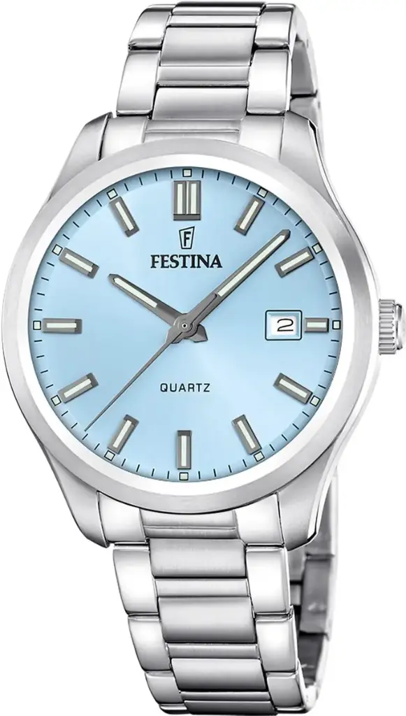 Festina Dameshorloge Blauw – Staal - F20736/2