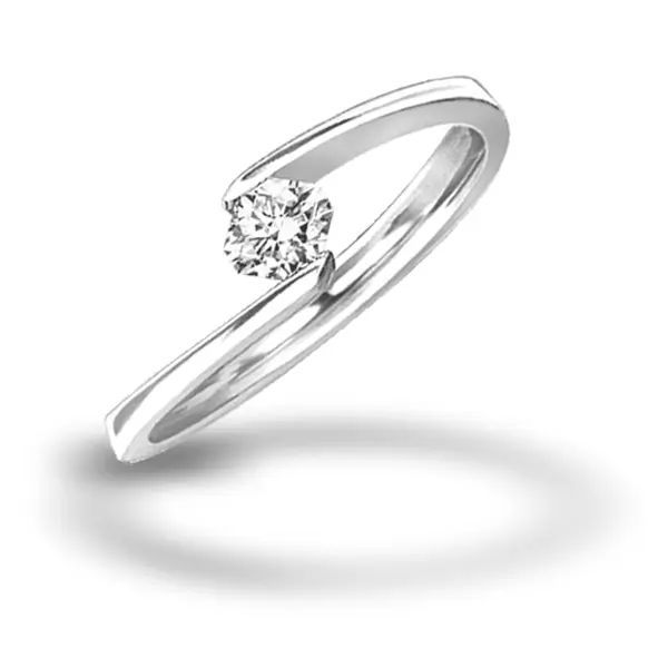 [RNG250,18GHSI3WHITE] Flanders Ring 25 0,18 GH SI3 White