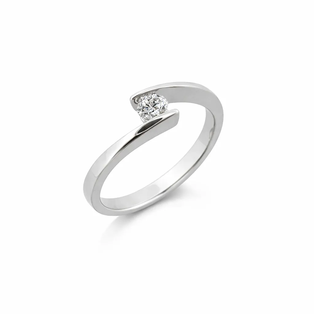 Flanders Ring 25 0,18 GH SI3 White
