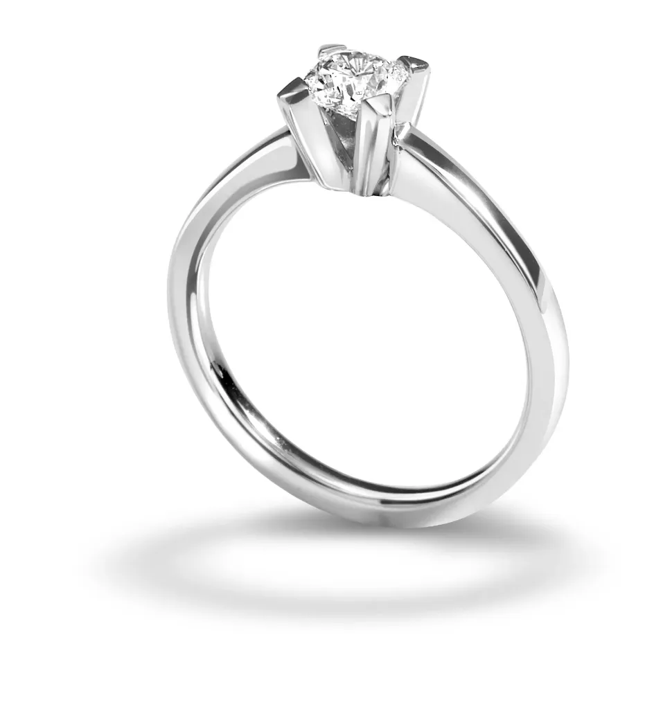 Flanders RING 49 0,62 GH SI3 WHITE