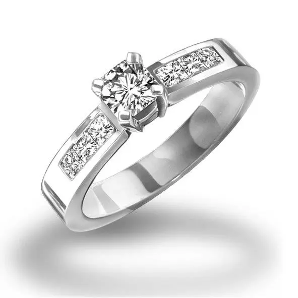 Flanders Ring 65KL 0,57 GH SI3 White
