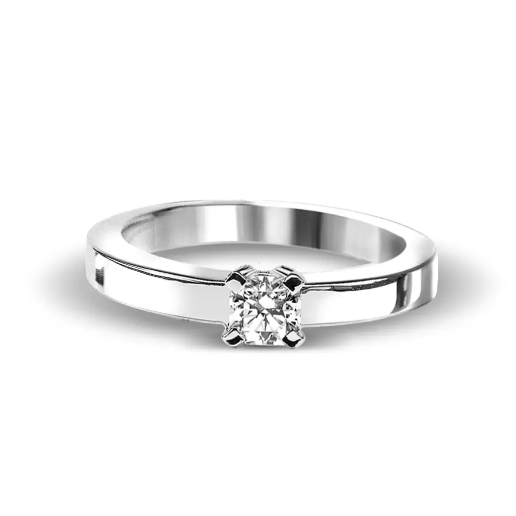 [RNG83AGR0,48GHSI3WHITE] Flanders Ring 83AGR 0,48 GH SI3 White