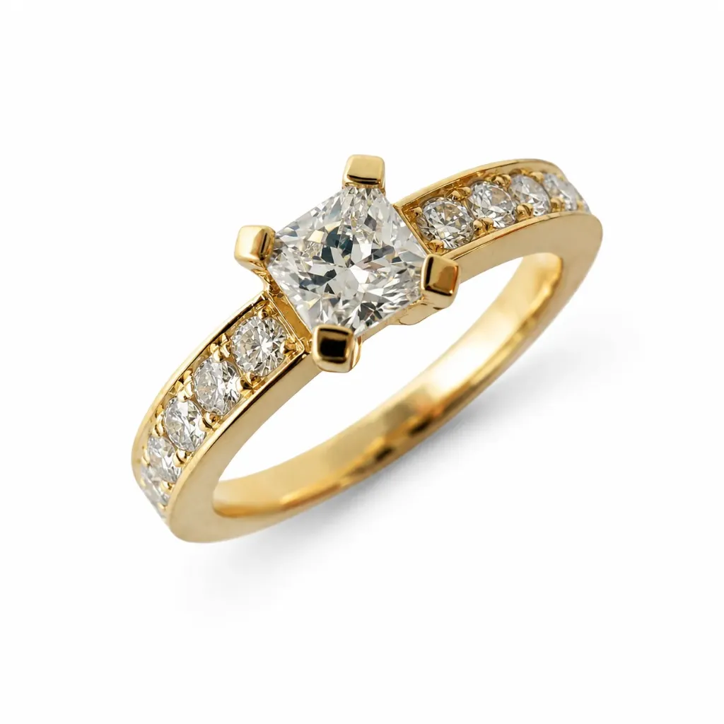 Flanders Ring 83BGR 0,83 GH SI3 Yellow