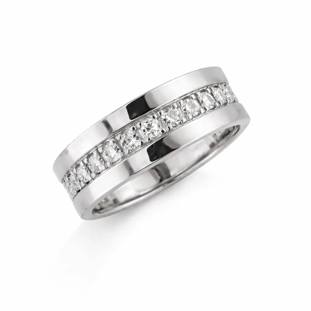 [RNG102R0,47GHSI3WHITE] Flanders Ring 102R 0,47 GH SI3 White