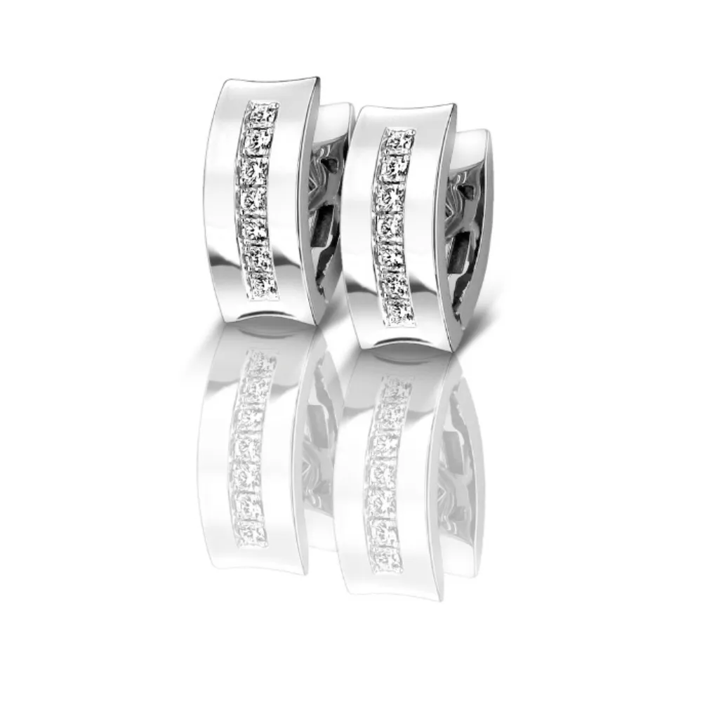 Flanders OORRING 102OB 0,46 GH SI3 WHITE