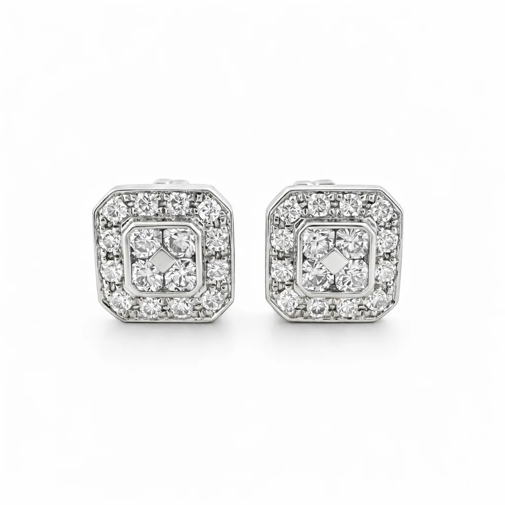 Flanders Oorbellen 152OB 0,58 GH SI3 White