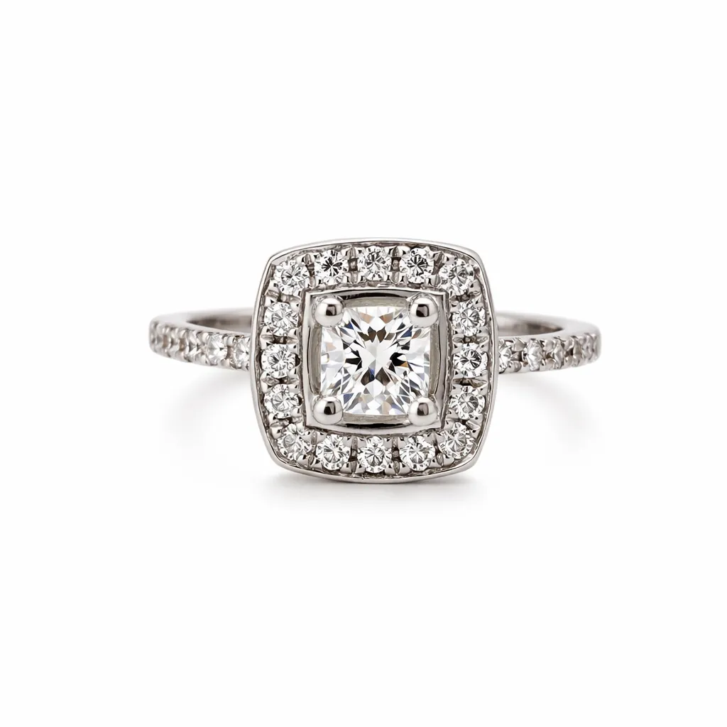 [RNG1600,71GHSI3WHITE] Flanders Ring 160 0,71 GH SI3 White