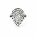 Flanders RING 187 0,64 GH SI3 WHITE