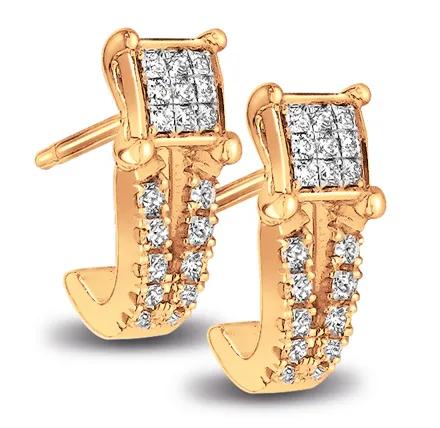 [OOR2250,27GHSI3YELLOW] Flanders Oorbellen 225 0,27 GH SI3 Yellow