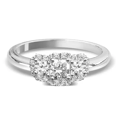 Flanders RING 229E 0,72 GH SI3 WHITE