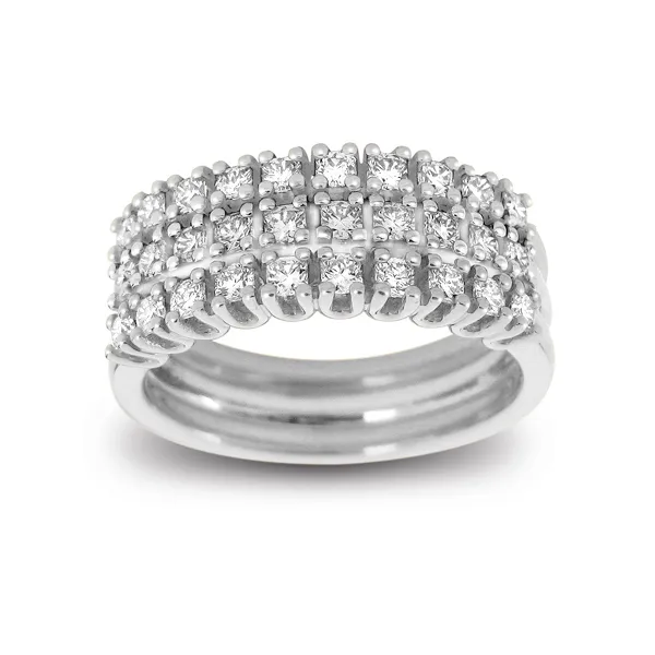 [RNG2310,79GHSI3WHITE] Flanders Ring 231 0,79 GH SI3 White