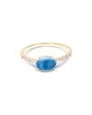 Nanis Ring Dancing in the Rain 18 kt Geelgoud Diamant 0,09 ct - AS35-597